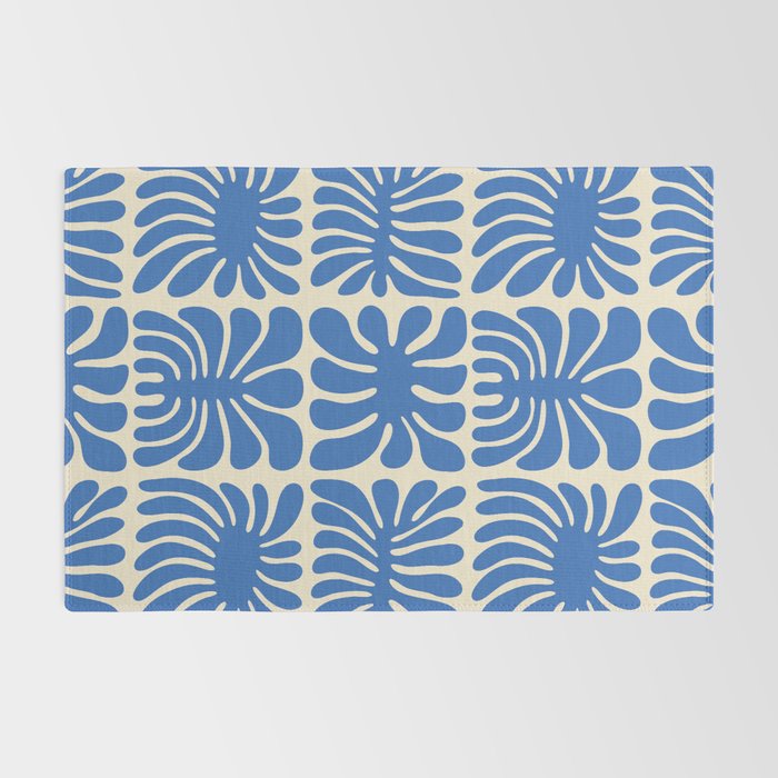 Abstract organic nature plant leaf pattern Rug Gallery Image 2