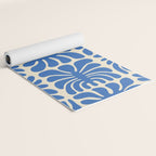 Abstract organic nature plant leaf pattern Yoga Mat Gallery Image 2