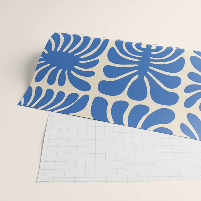 Abstract organic nature plant leaf pattern Wrapping Paper Gallery Image 2