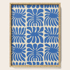 Abstract organic nature plant leaf pattern Serving Tray Gallery Image 1