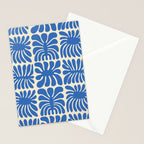 Abstract organic nature plant leaf pattern Stationery Card Gallery Image 2