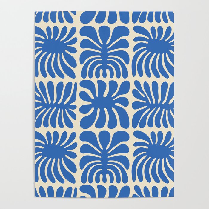 Abstract organic nature plant leaf pattern Poster Gallery Image 4
