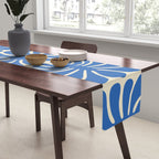 Abstract organic nature plant leaf pattern Table Runner Gallery Image 2