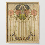 Charles Rennie Mackintosh , The Wassail  Serving Tray Gallery Image 1