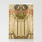 Charles Rennie Mackintosh , The Wassail  Stationery Card Gallery Image 2