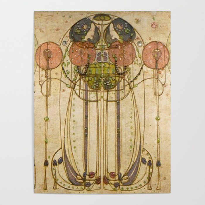 Charles Rennie Mackintosh , The Wassail  Poster Gallery Image 4