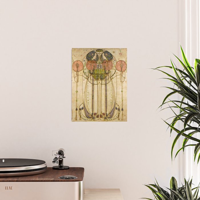 Charles Rennie Mackintosh , The Wassail  Poster Gallery Image 2