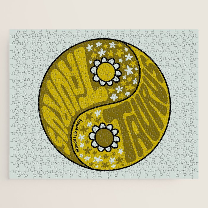 Taurus Yin Yang Jigsaw Puzzle Gallery Image 1