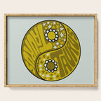 Taurus Yin Yang Serving Tray Gallery Image 1