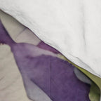 Purple hydrangea watercolor Comforter Gallery Image 4