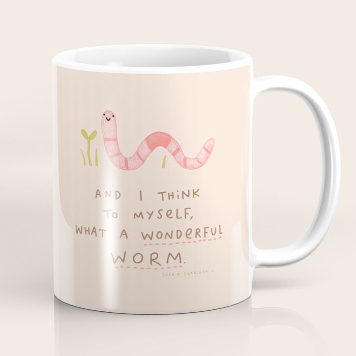 Wonderful Worm Coffee Mug Gallery Image 1