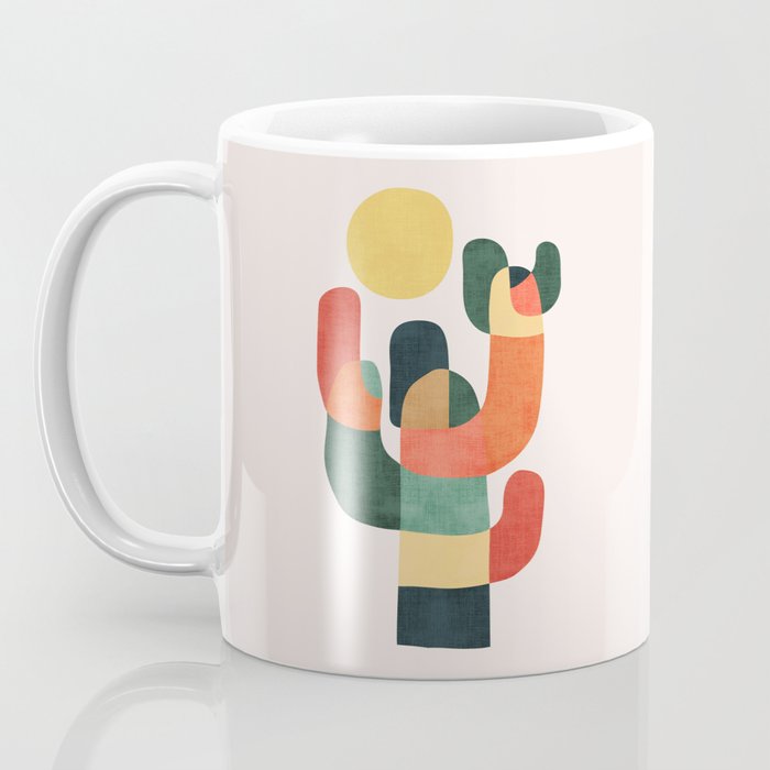 Cactus in the desert Coffee Mug Gallery Image 3