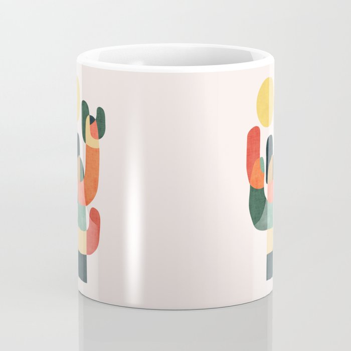 Cactus in the desert Coffee Mug Gallery Image 4