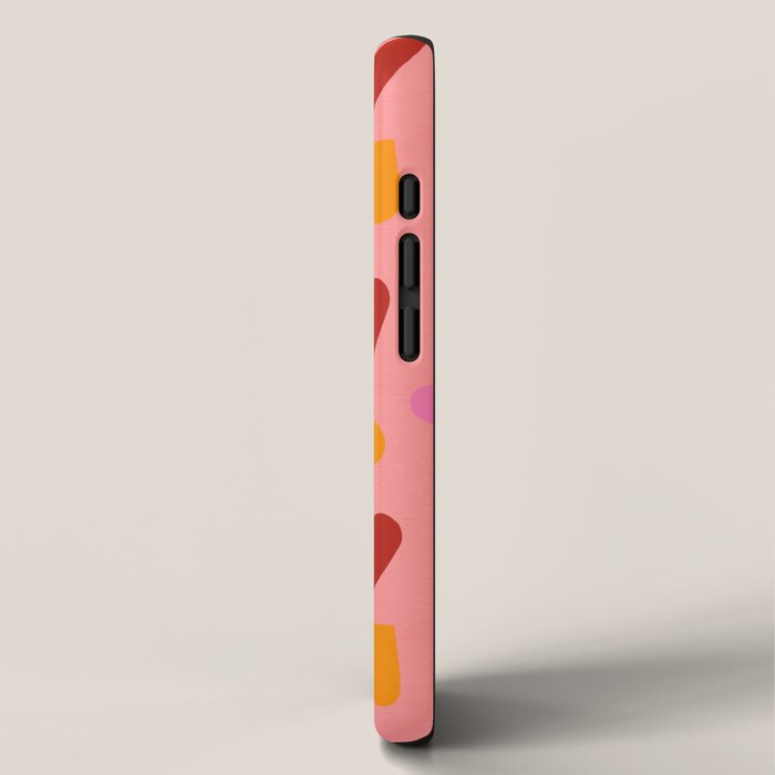 Colorful Heart Pattern for Valentine's Day iPhone Case Gallery Image 2