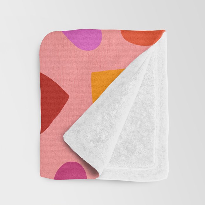 Colorful Heart Pattern for Valentine's Day Throw Blanket Gallery Image 3