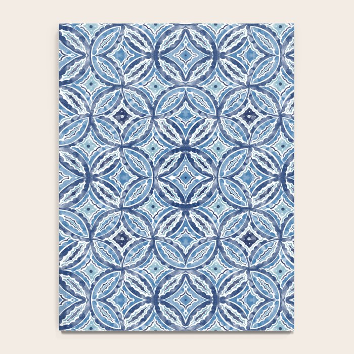 Moroccan Vibes Indigo C Notebook Gallery Image 4