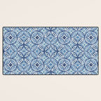 Moroccan Vibes Indigo C Desk Mat Gallery Image 3