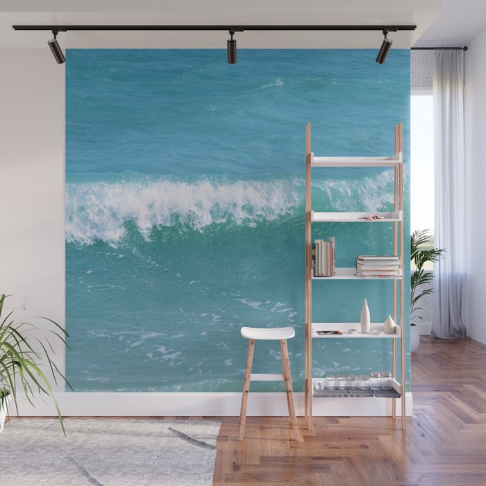 Wave Chalet Wall Mural