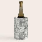Vintage Florida Miami Travel Stamp Pattern Wine Chiller Gallery Image 2