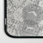 Vintage Florida Miami Travel Stamp Pattern Laptop Sleeve Gallery Image 3