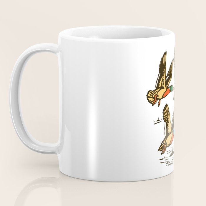 Mallard Ducks in Flight Waterfowl Coffee Mug Gallery Image 3