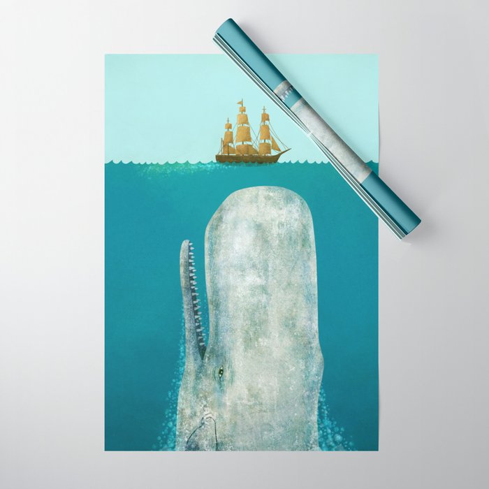 The Whale Wrapping Paper Gallery Image 1