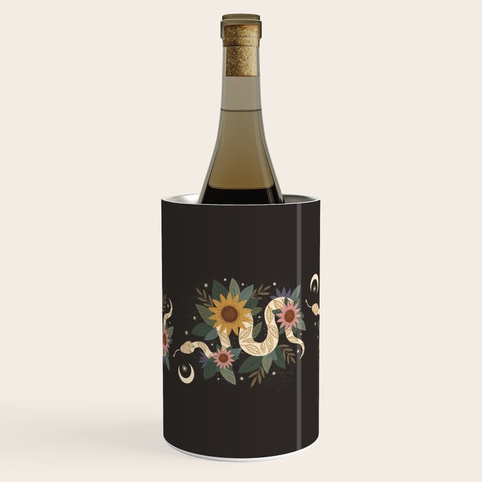 Year of the Snake 2025 - Black Wine Chiller Gallery Image 1