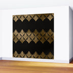 Reims France Luxueux Black and Gold Art Deco Wall Mural Gallery Image 2