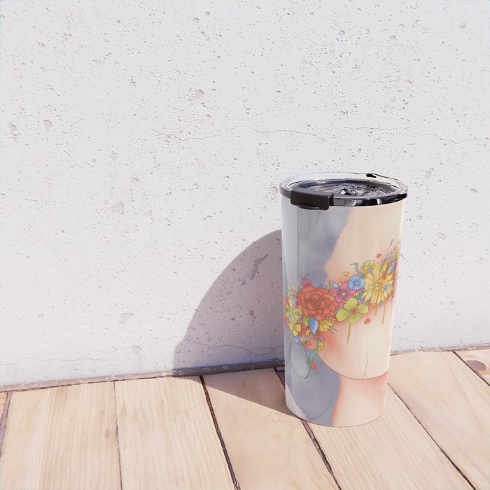 Blinded by Beauty Travel Mug Gallery Image 4