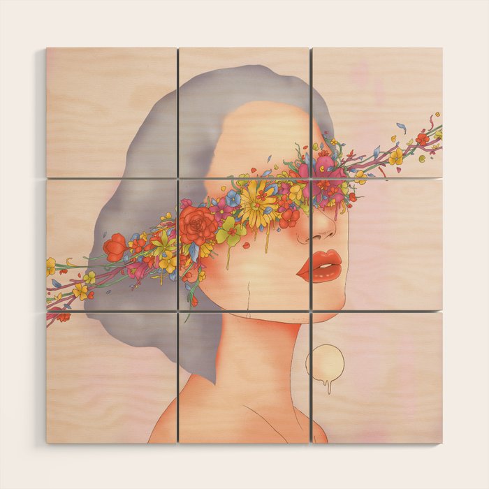 Blinded by Beauty Wood Wall Art Gallery Image 1