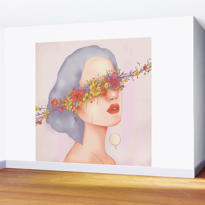 Blinded by Beauty Wall Mural Gallery Image 2