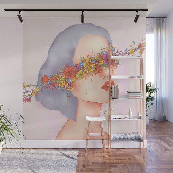 Blinded by Beauty Wall Mural Gallery Image 1