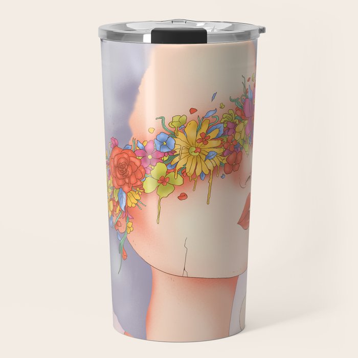 Blinded by Beauty Travel Mug Gallery Image 1