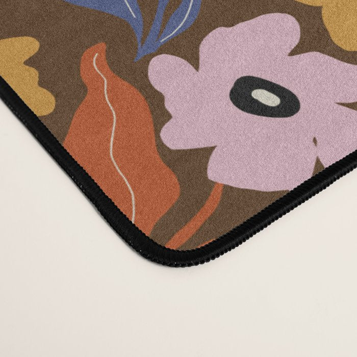 Abstract floral pattern  Desk Mat Gallery Image 4