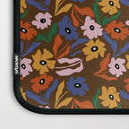 Abstract floral pattern  Laptop Sleeve Gallery Image 3