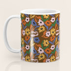 Abstract floral pattern  Coffee Mug Gallery Image 3