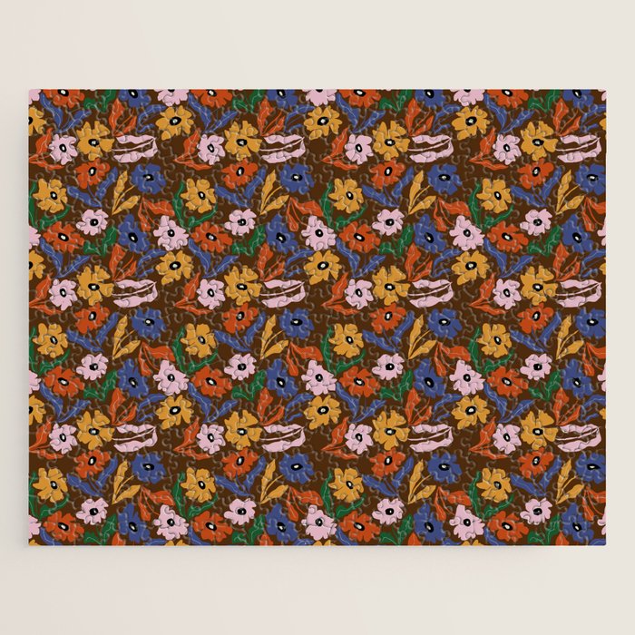 Abstract floral pattern  Jigsaw Puzzle Gallery Image 1