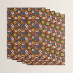 Abstract floral pattern  Wrapping Paper Gallery Image 3