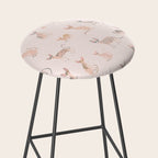 Sphynx Cats - No Furr Don't Care - Cat Pink Stool Gallery Image 2