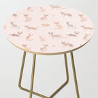 Sphynx Cats - No Furr Don't Care - Cat Pink Side Table Gallery Image 2