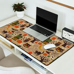 Vintage Halloween Desk Mat Gallery Image 2