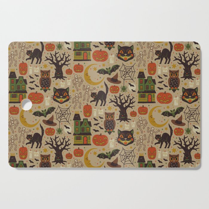 Vintage Halloween Cutting Board Gallery Image 1