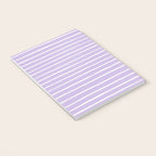 Stripes Lavender Notebook Gallery Image 3