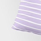 Stripes Lavender Pillow Sham Gallery Image 4