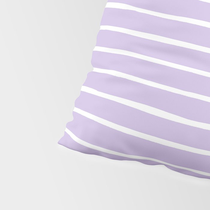 Stripes Lavender Pillow Sham Gallery Image 4