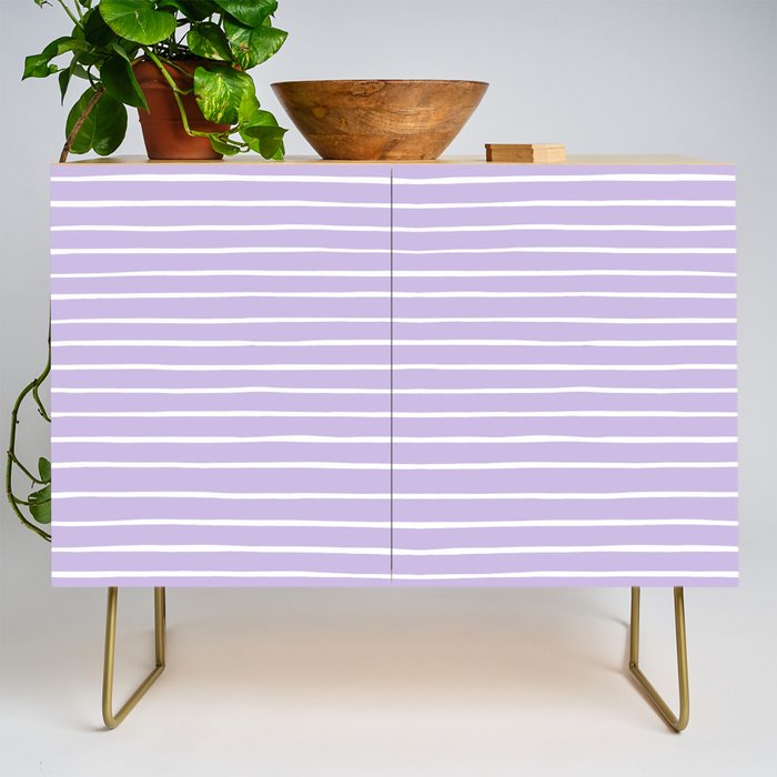 Stripes Lavender Credenza Gallery Image 1