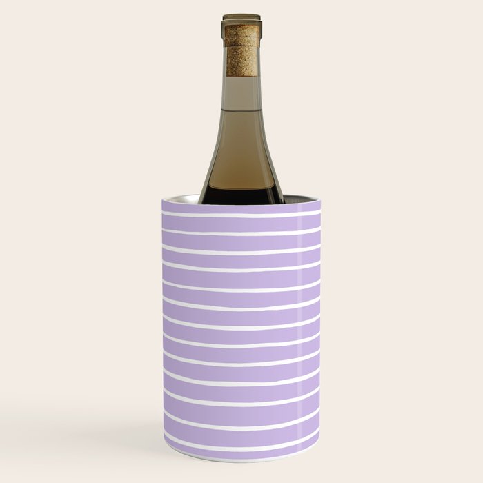 Stripes Lavender Wine Chiller Gallery Image 3