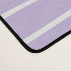Stripes Lavender Desk Mat Gallery Image 4