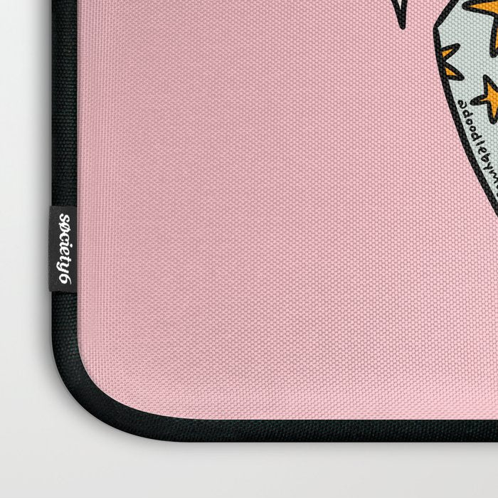 Cancer Zodiac Bow Laptop Sleeve Gallery Image 3