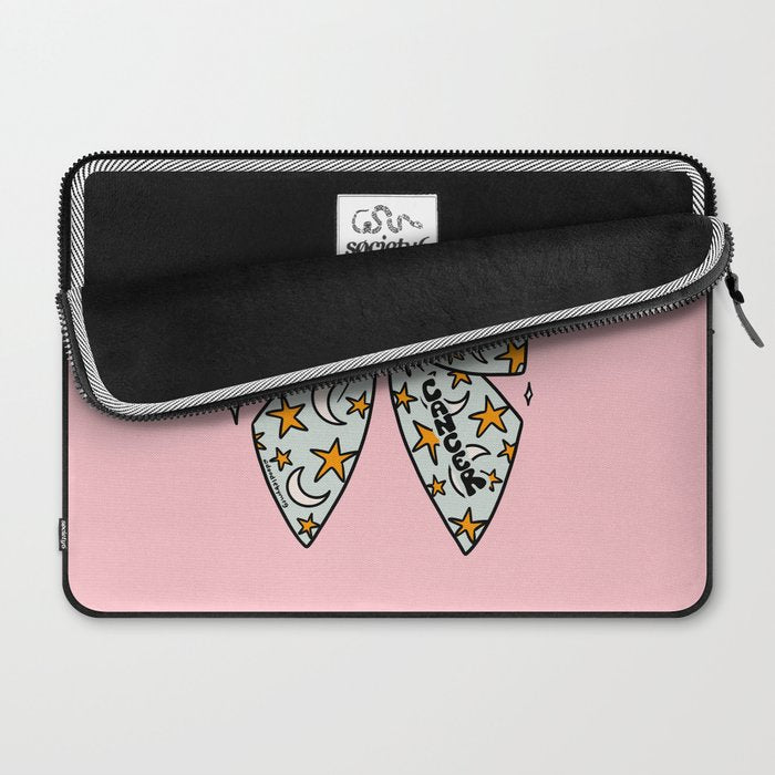 Cancer Zodiac Bow Laptop Sleeve Gallery Image 2